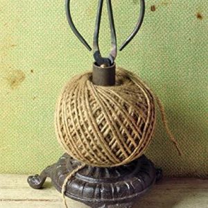 Cast Iron Garden String Holder with Scissors & String Nib